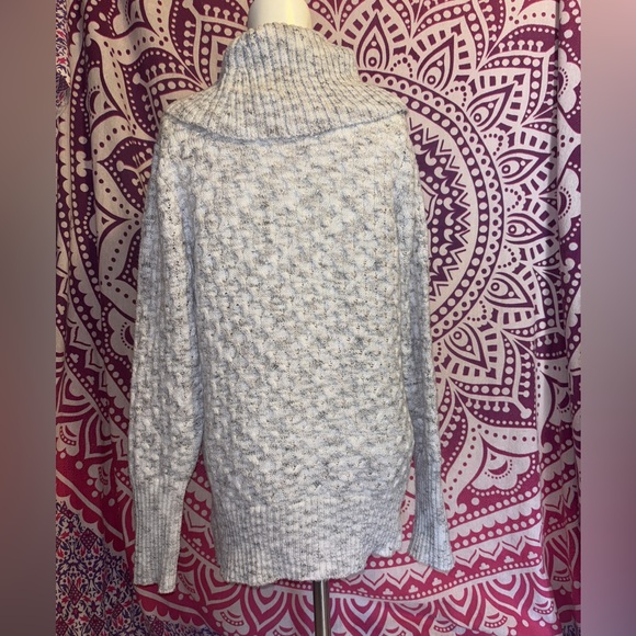 Liz Claiborne Turtleneck Gray Knit Sweater Women’s Size Medium - Picture 5 of 8